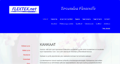 Desktop Screenshot of flextex.net