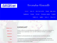 Tablet Screenshot of flextex.net
