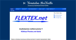 Desktop Screenshot of flextex.fi